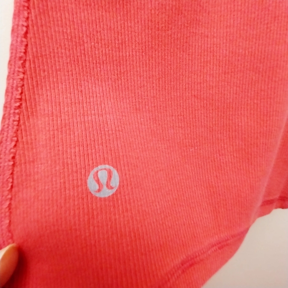 Lululemon Fitness tank top sz small-medium Orange in color - Picture 6 of 7